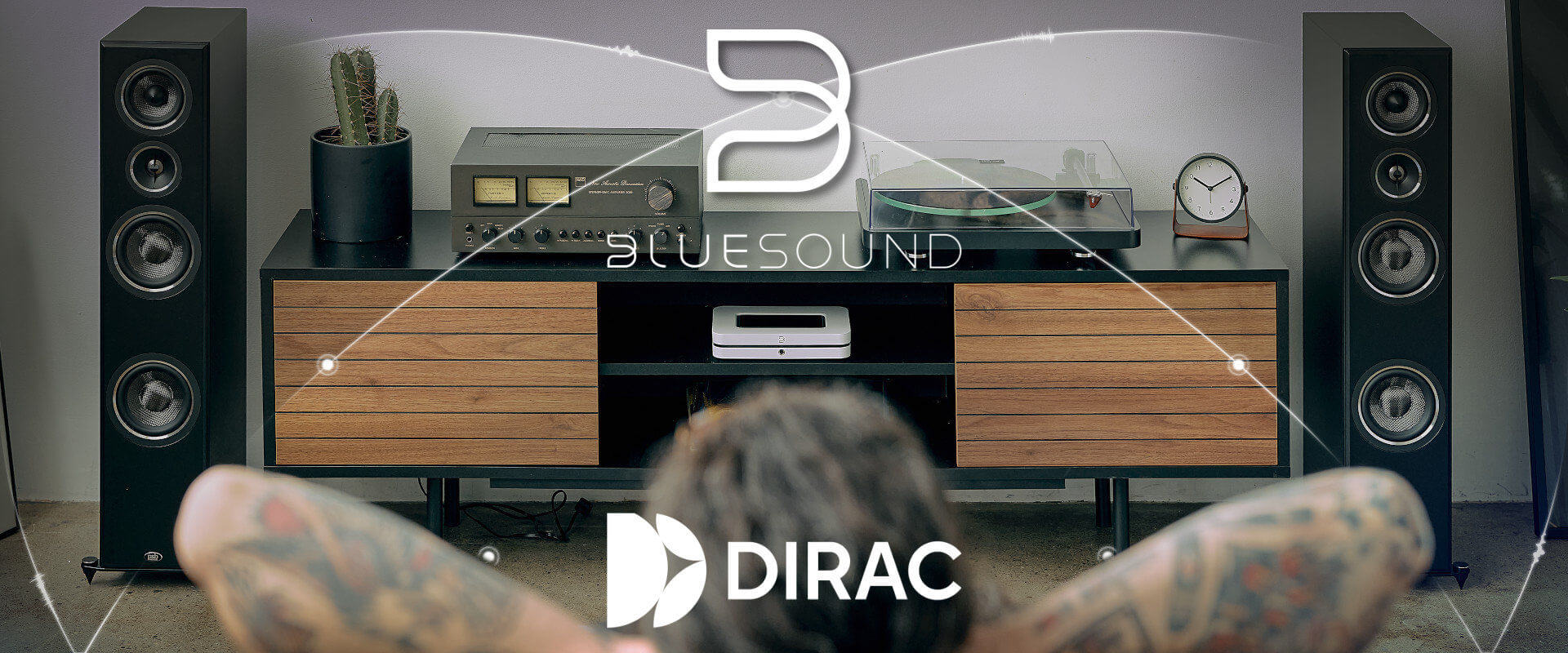 Bluesound e Dirac Live